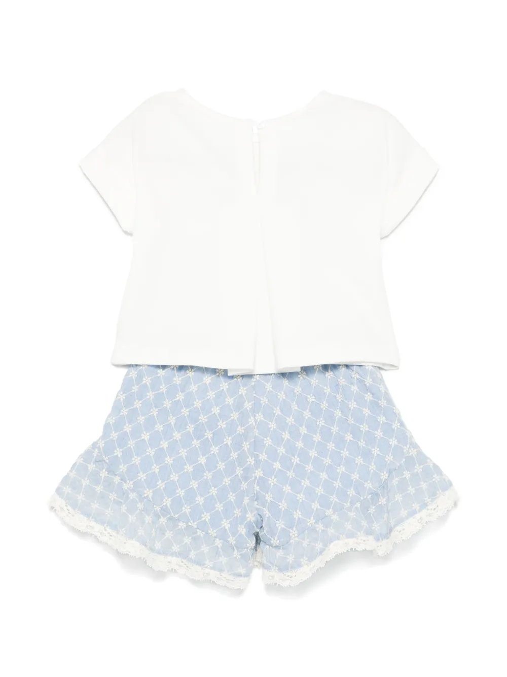 Lapin House ensemble short à fleurs brodées | Lots de shorts | Image 2