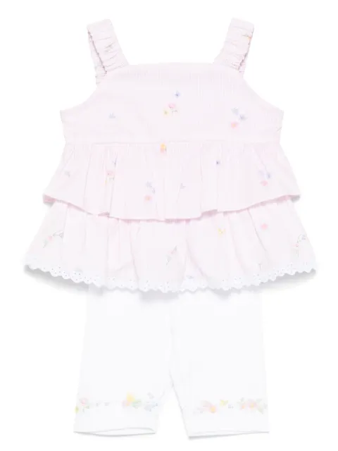 Lapin House set de shorts con estampado floral