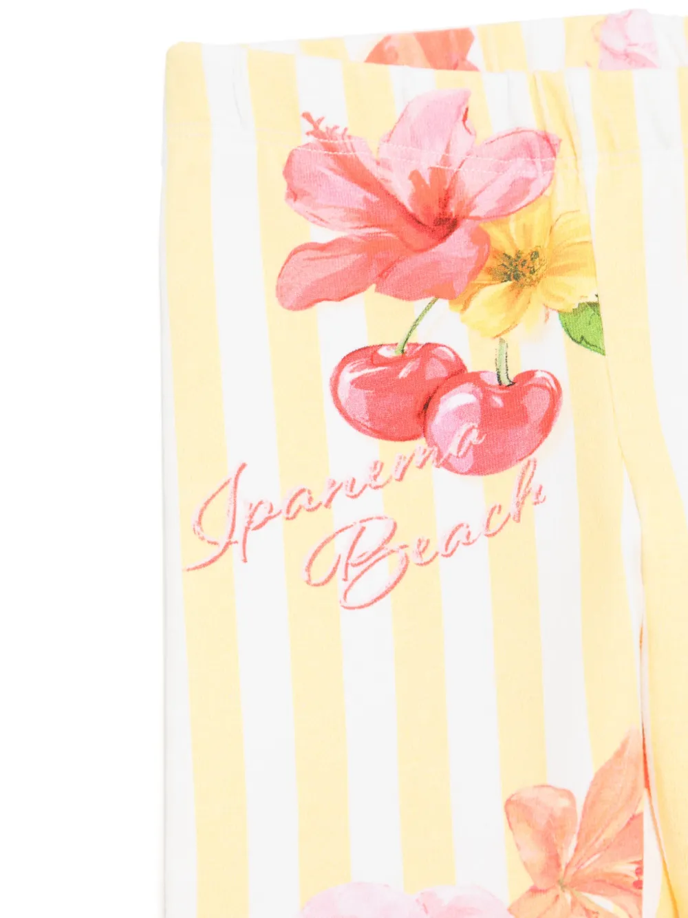 Lapin House Shorts met bloemenprint Geel
