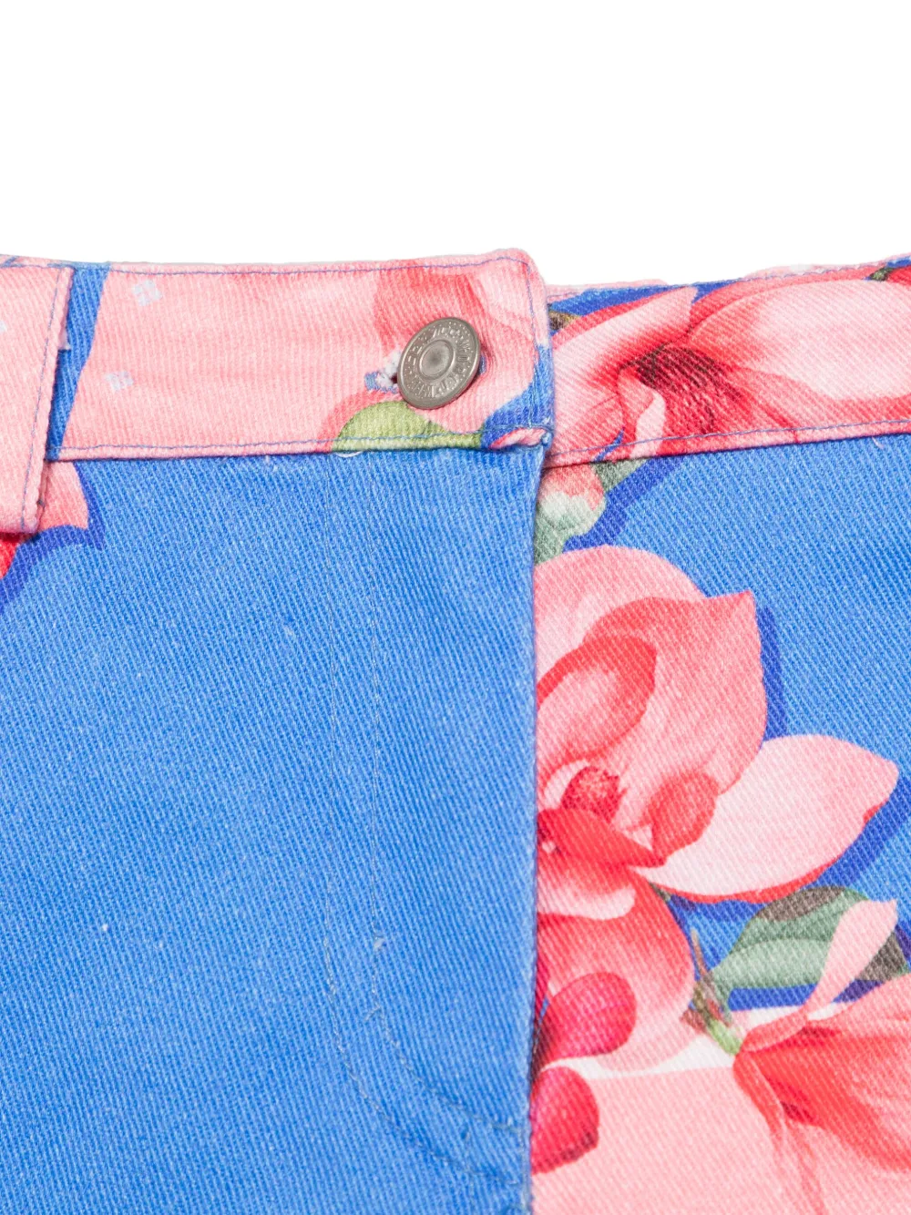 Lapin House Shorts met grafische print Blauw