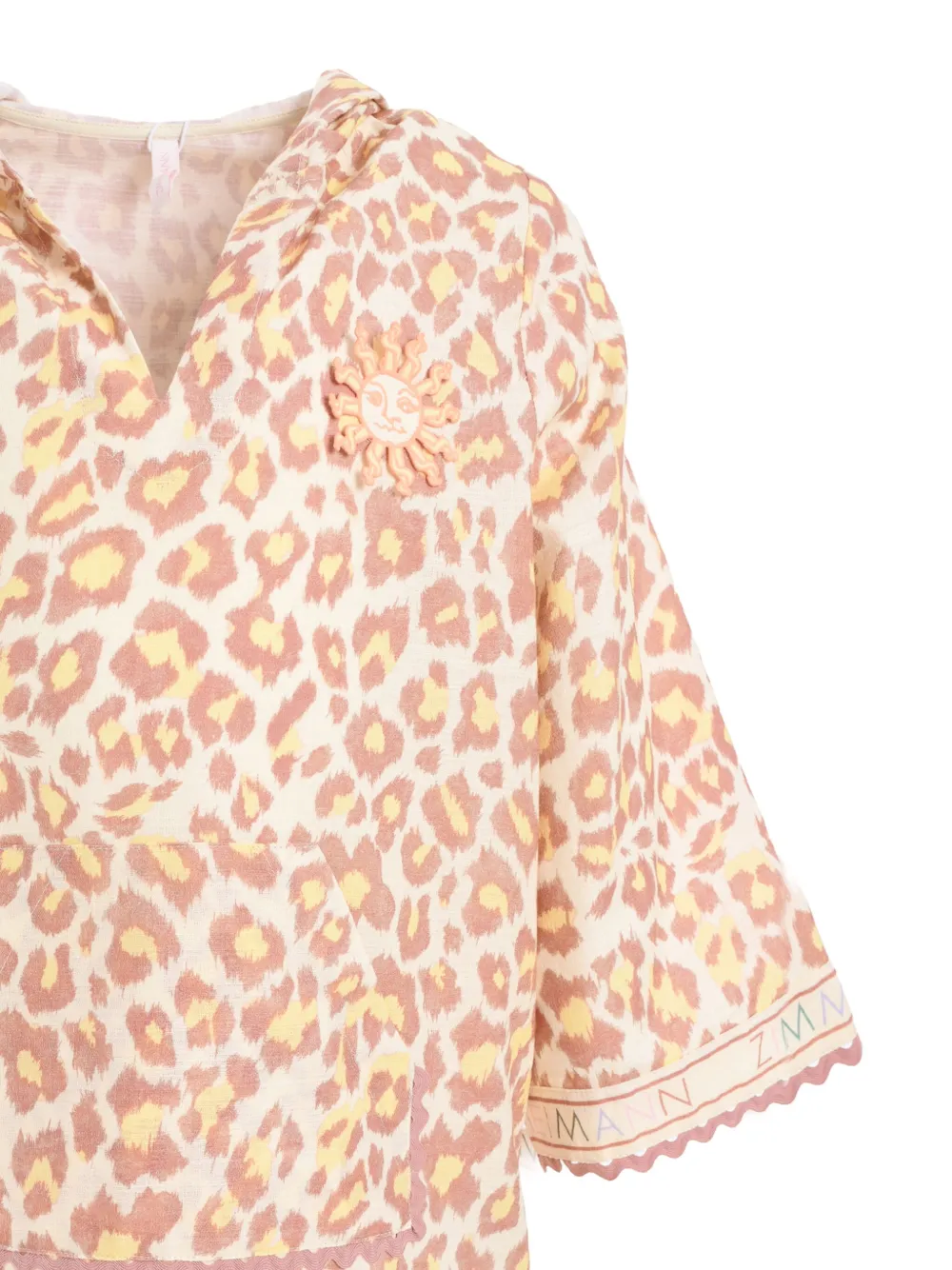 ZIMMERMANN Kids Wylie tuniek Beige