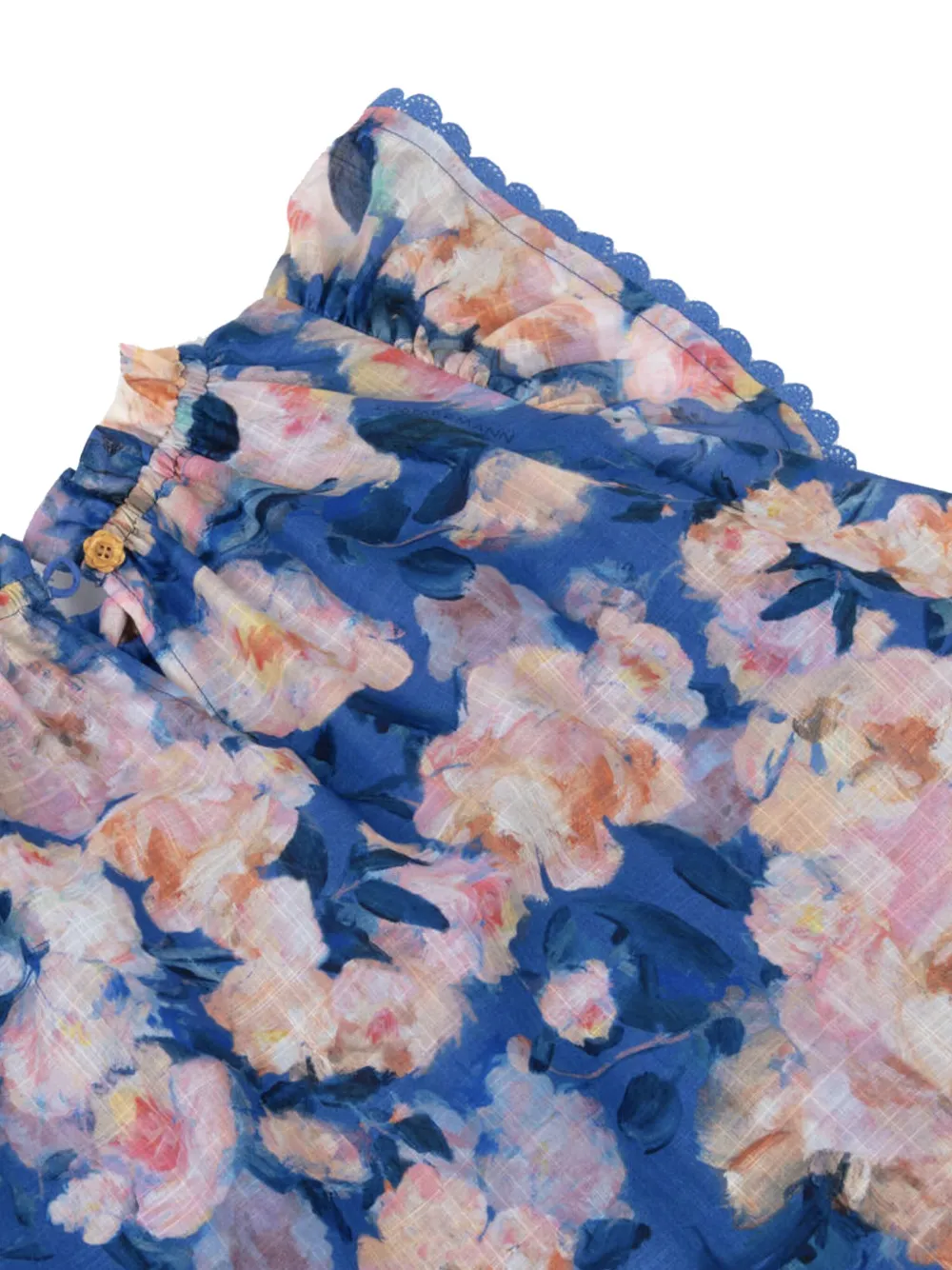 ZIMMERMANN Kids Everley jurk Blauw