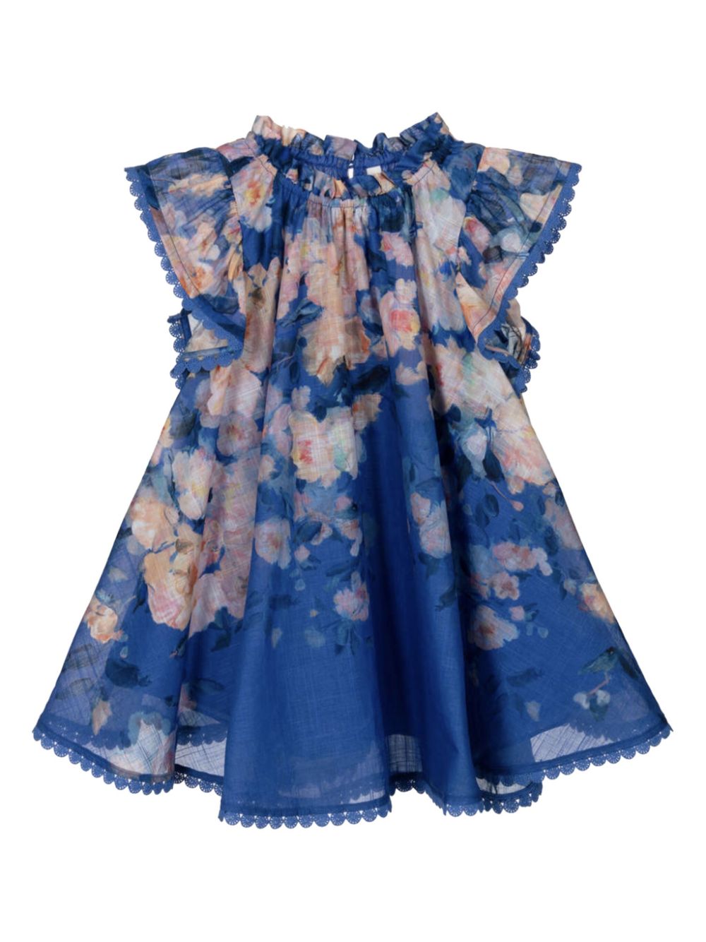 ZIMMERMANN Kids Everley dress - Blue