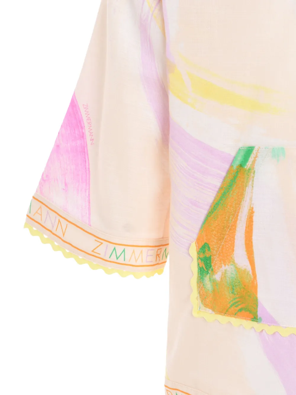 ZIMMERMANN Kids Everley tuniek Wit