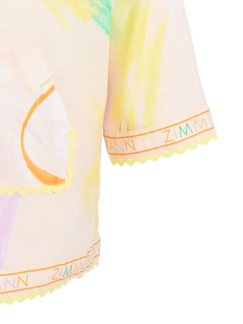 ZIMMERMANN Kids Everley tuniek Wit