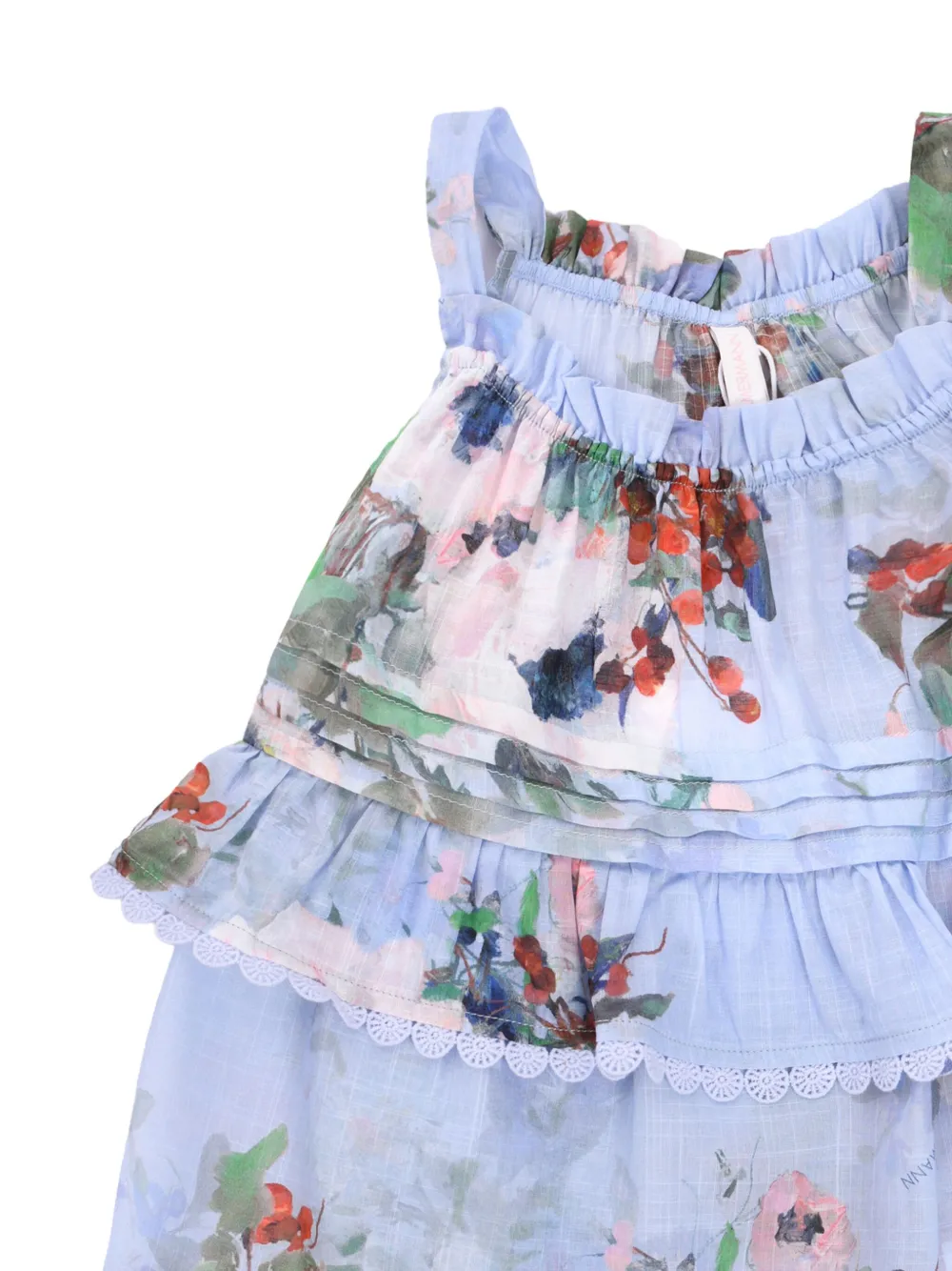 ZIMMERMANN Kids Everley top Paars