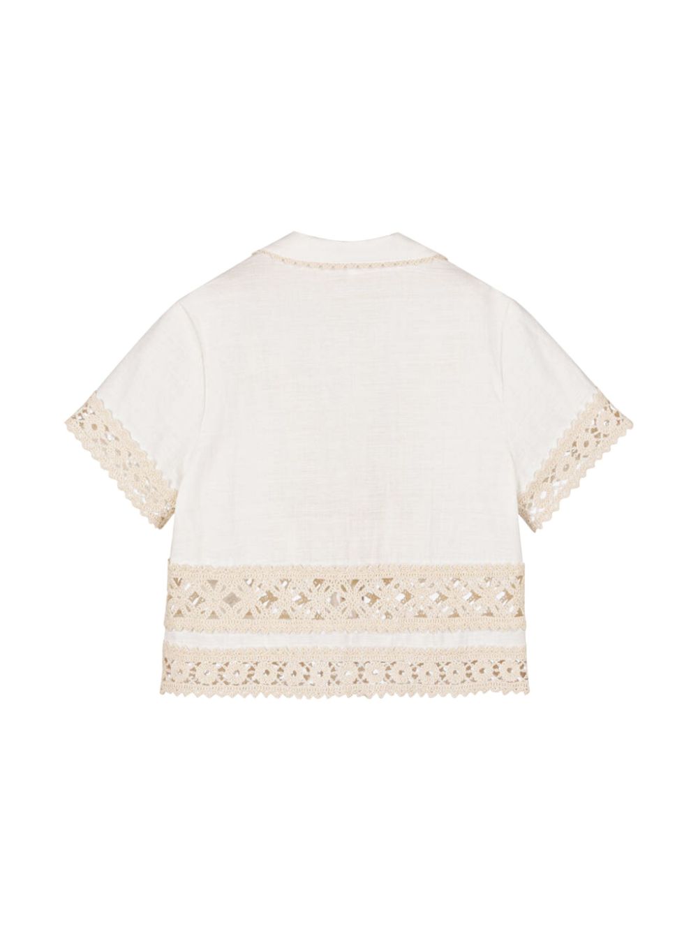 ZIMMERMANN Kids Wylie shirt - Wit