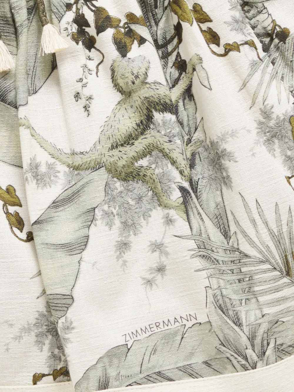 ZIMMERMANN Kids Shorts met print Groen
