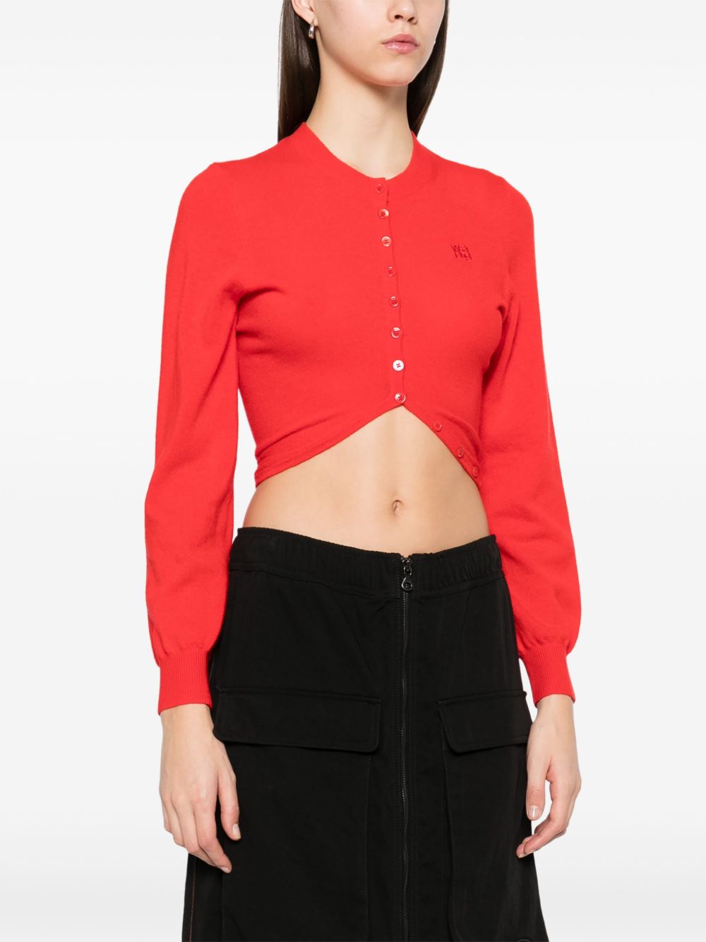 Cheap Alexander Wang split-hem cardigan Women