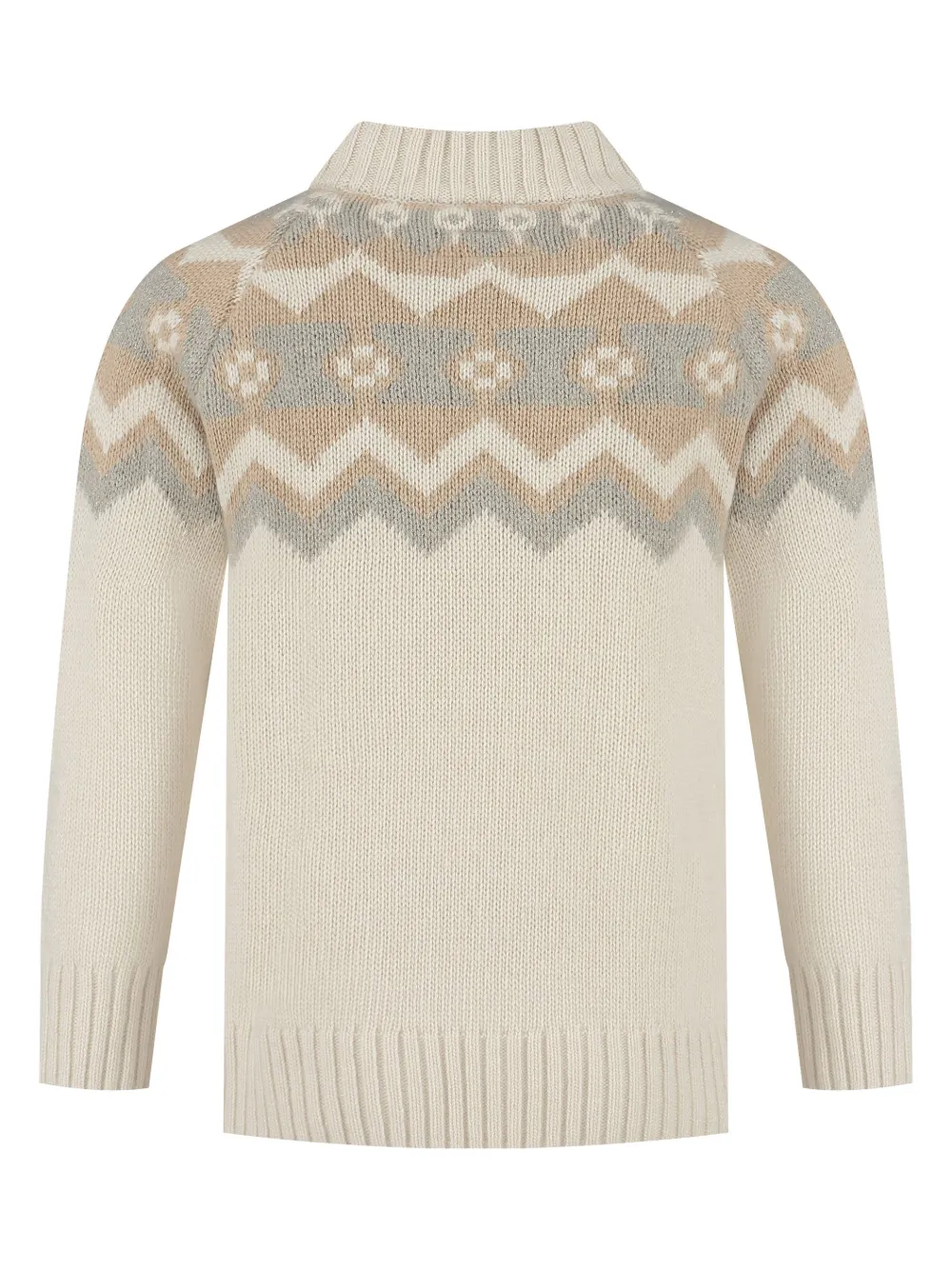 Woolrich Kids fair isle sweater - Neutrals