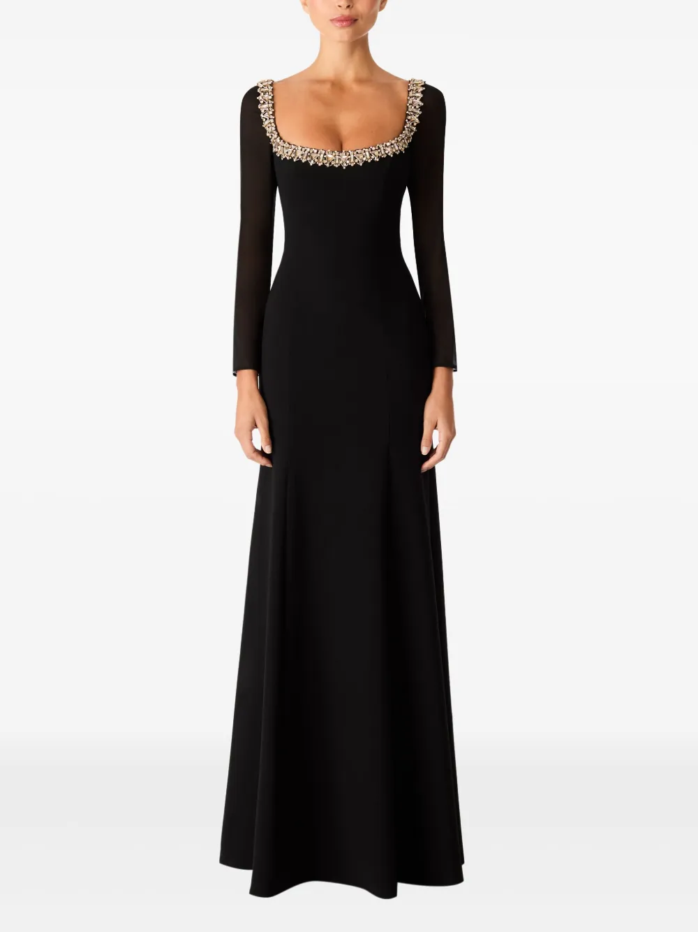 Jenny Packham Jamilia maxi dress - Zwart