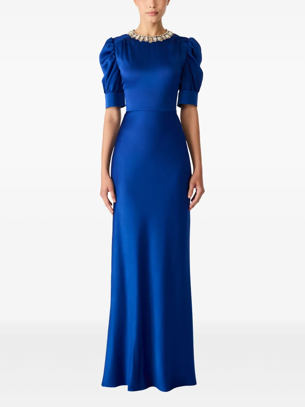 Jenny Packham Sea Daisy avondjurk - Blauw