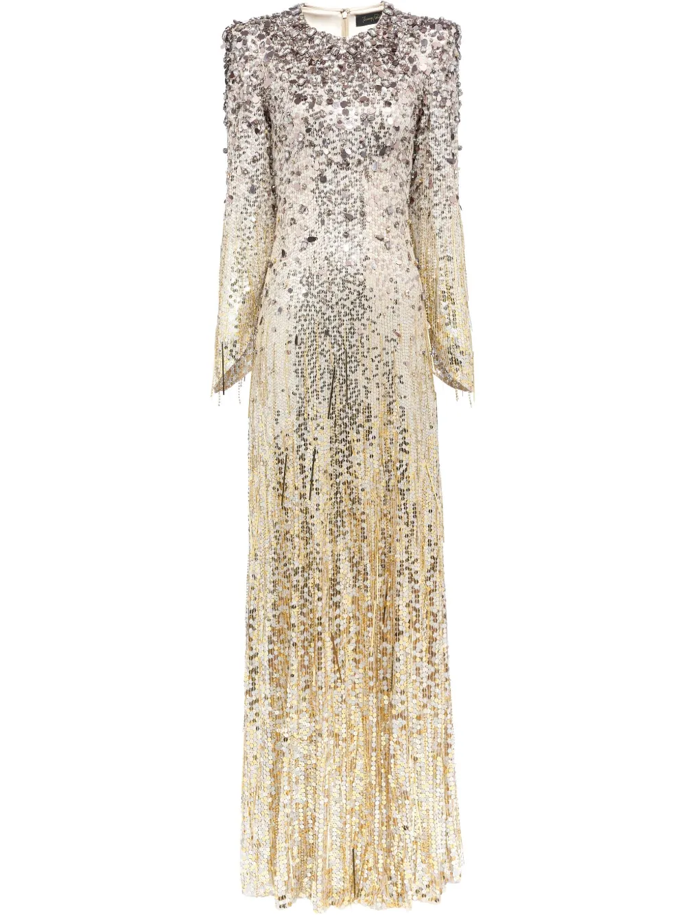 Jenny Packham Phara jurk Beige