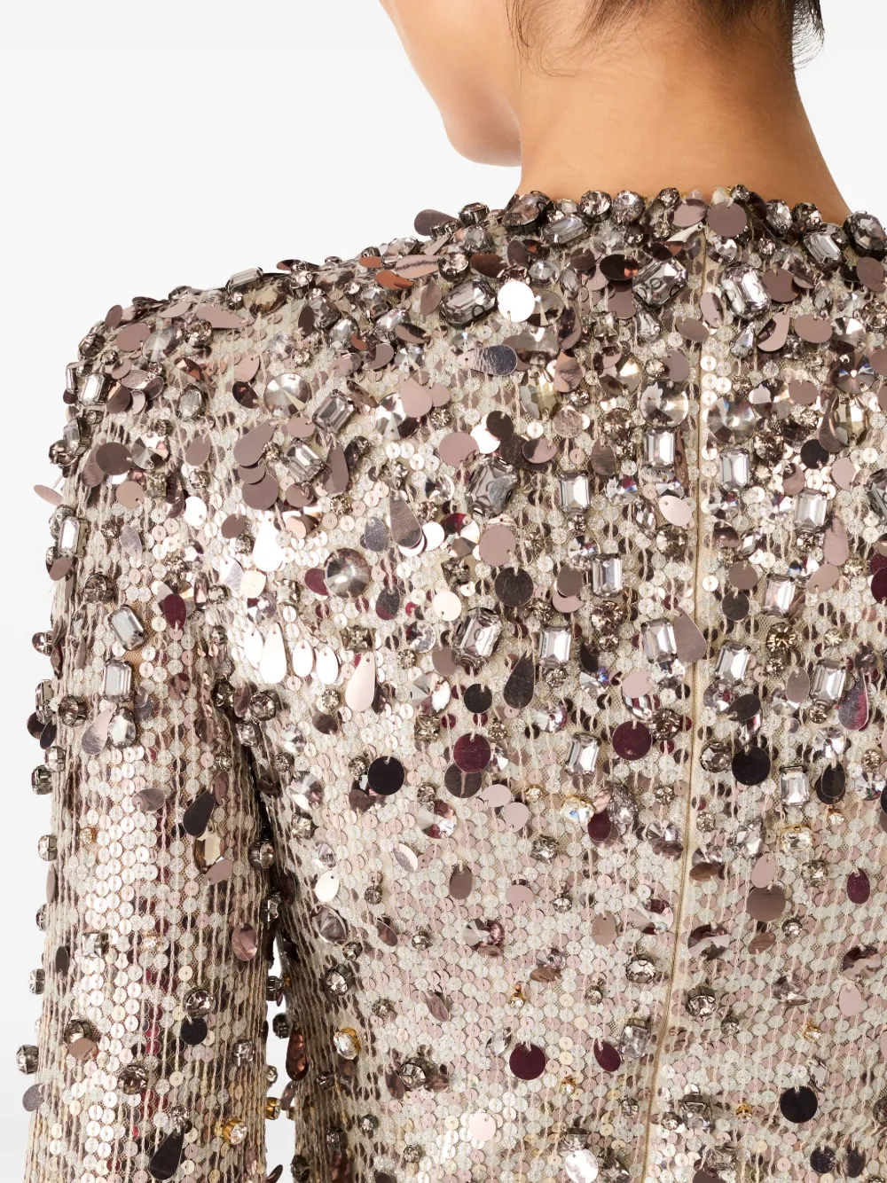 Jenny Packham Phara jurk Beige