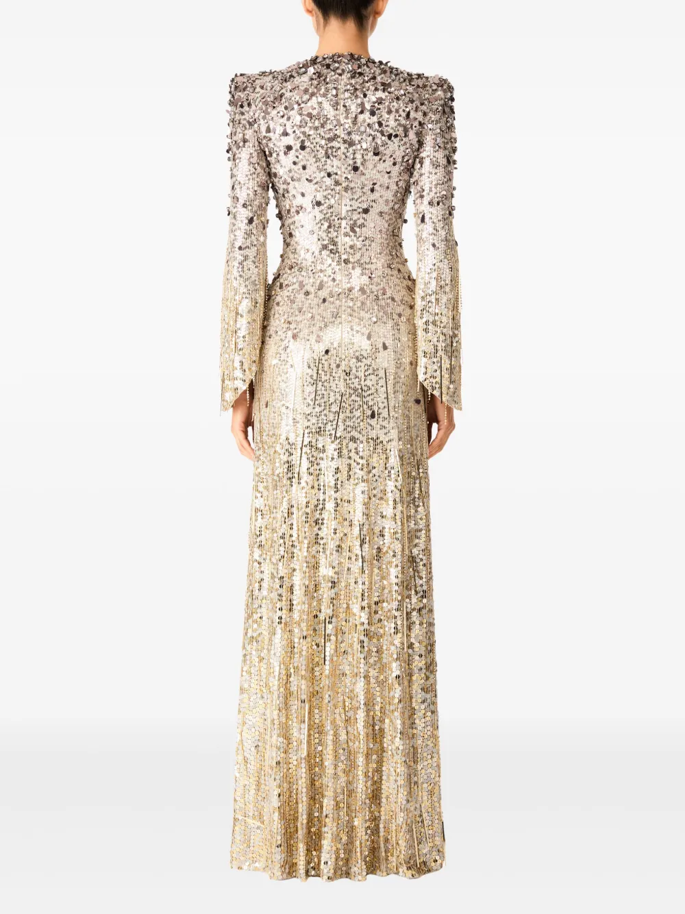 Jenny Packham Phara jurk Beige