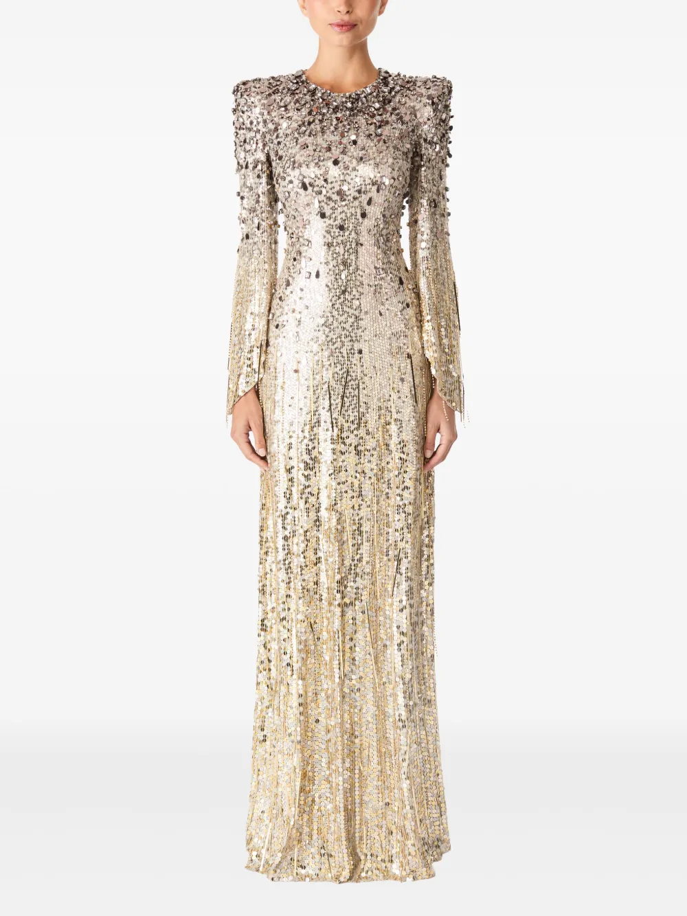 Jenny Packham Phara jurk - Beige