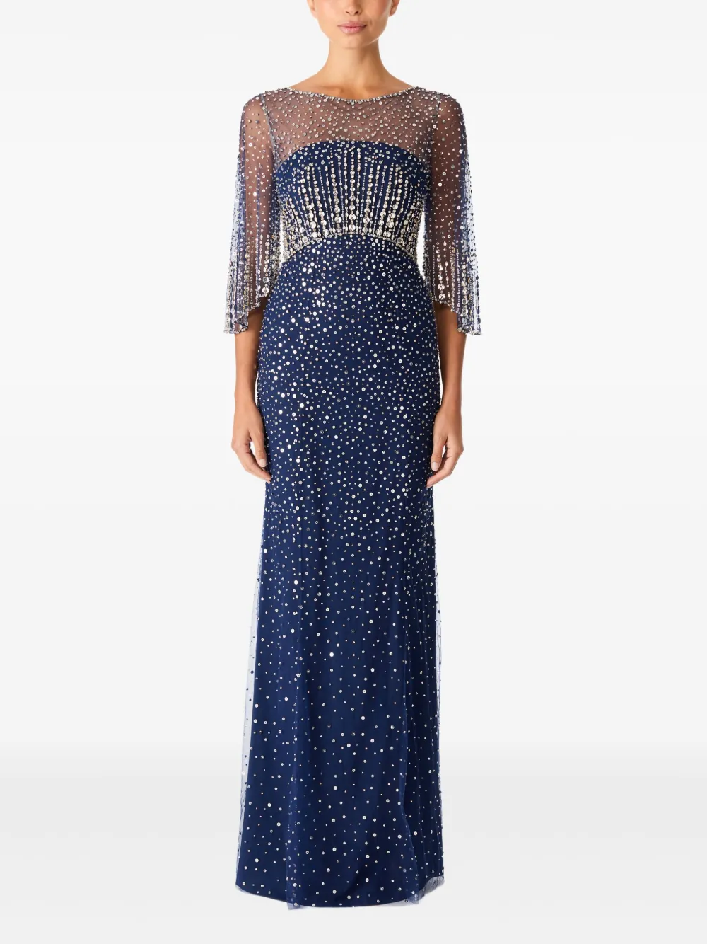 Jenny Packham Maxi-jurk - Blauw