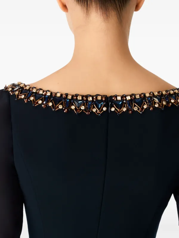 JENNY PACKHAM Bright Gem embellished sequined tulle gown