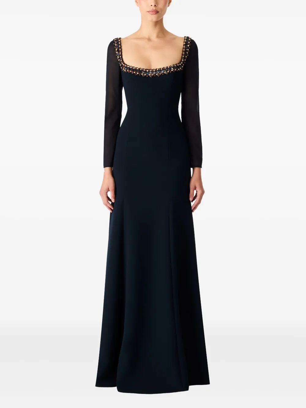 Jenny Packham Jamilia maxi dress - Blauw