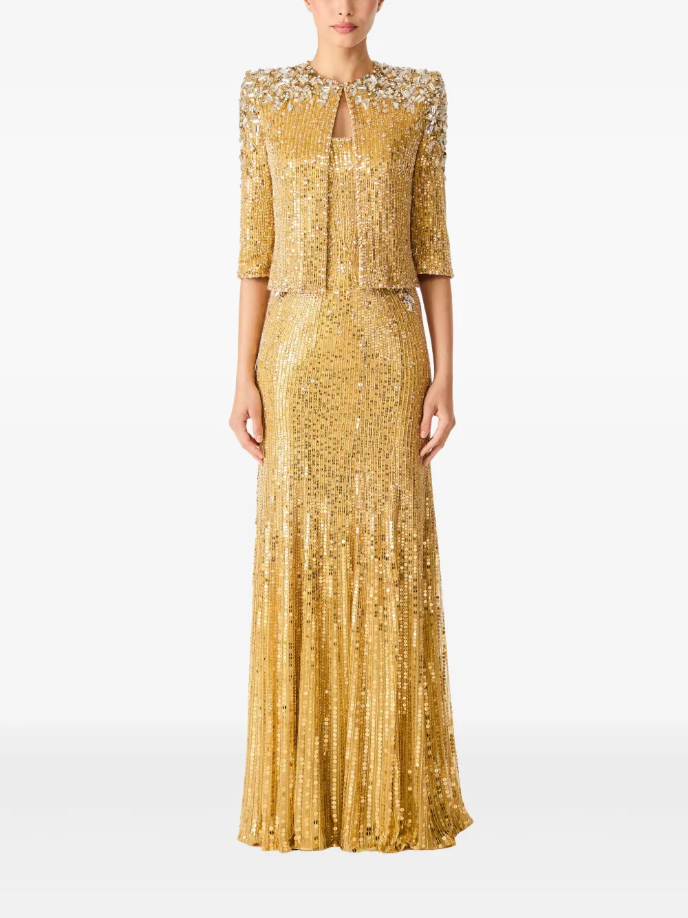 Jenny Packham Gaia jack - Goud