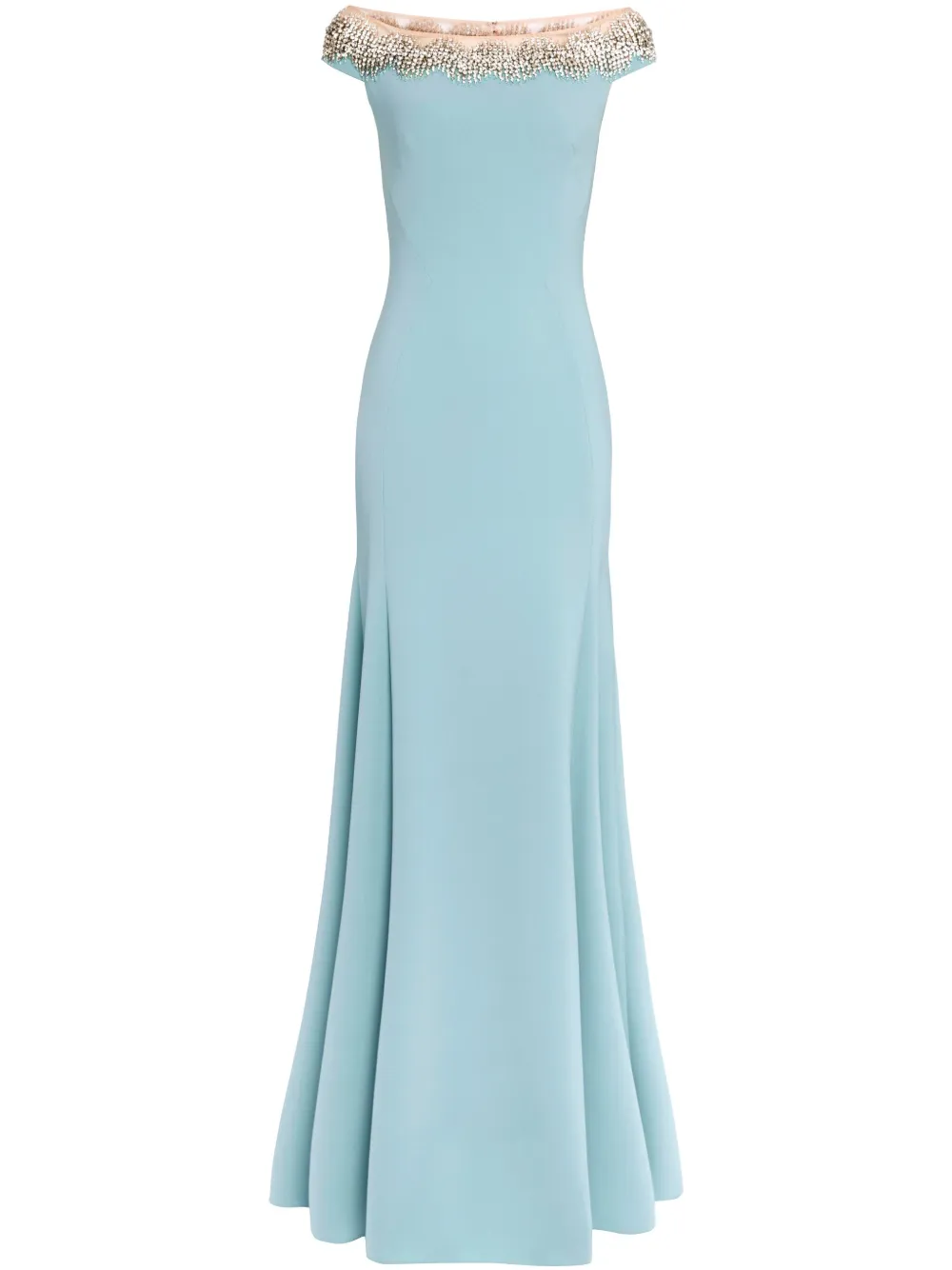 Jenny Packham Azalea avondjurk Blauw
