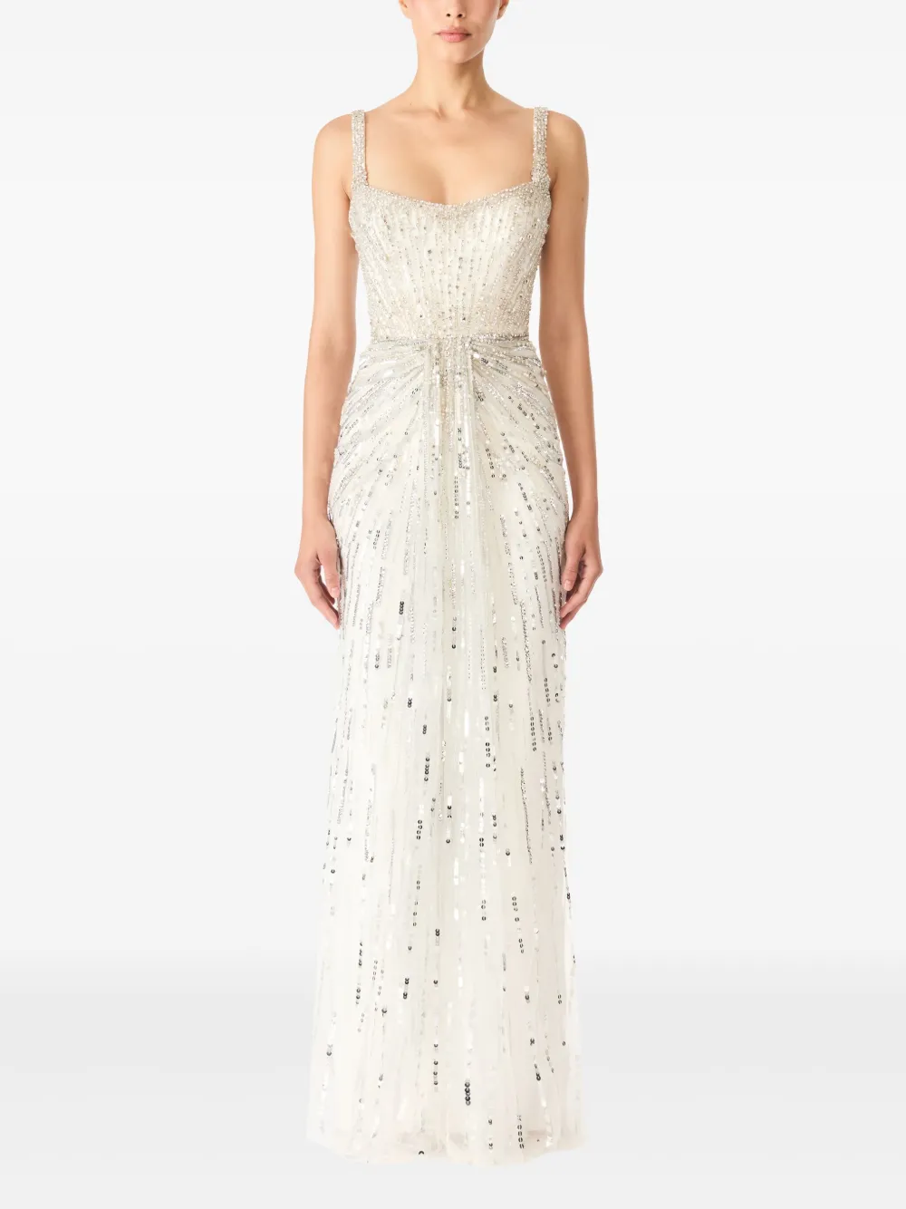 Jenny Packham Chrissy jurk - Beige