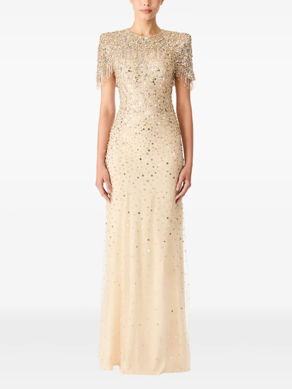 Jenny Packham Esna jurk - Beige