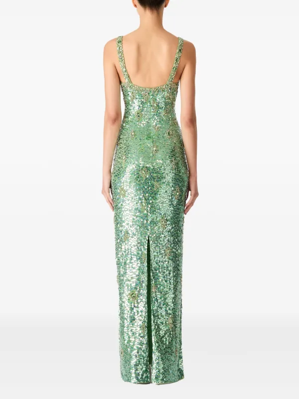 Jenny Packham Ezra Gown | Green | FARFETCH Jenny Packham Ezra Gown | Green | FARFETCH