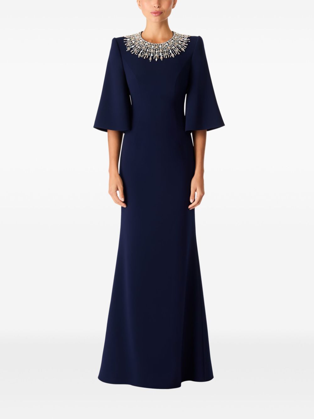 Jenny Packham Ruo avondjurk - Blauw