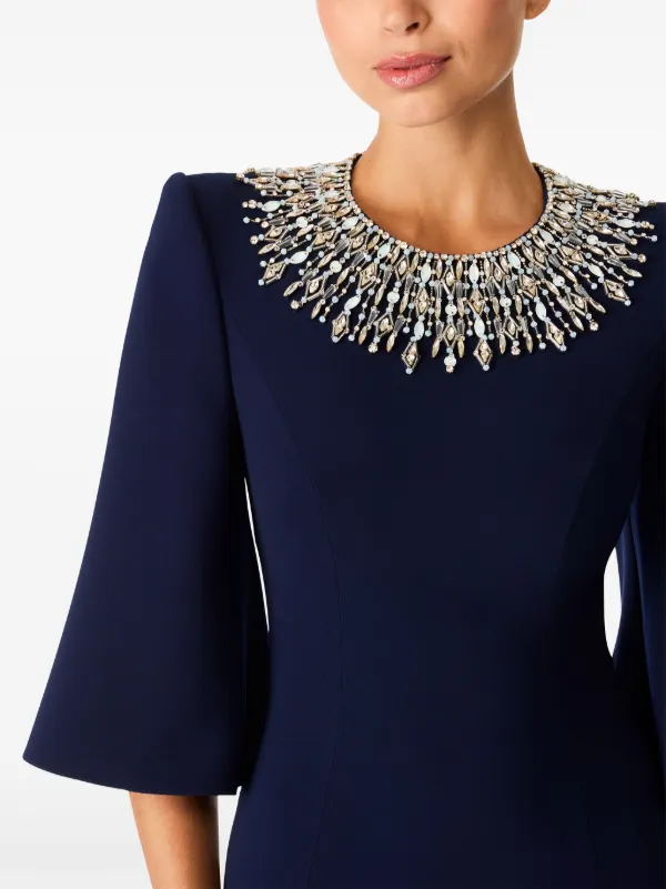 変色なし◎Jenny Packham hermia UK6 Jenny Packham Ruo Gown | Blue | FARFETCH