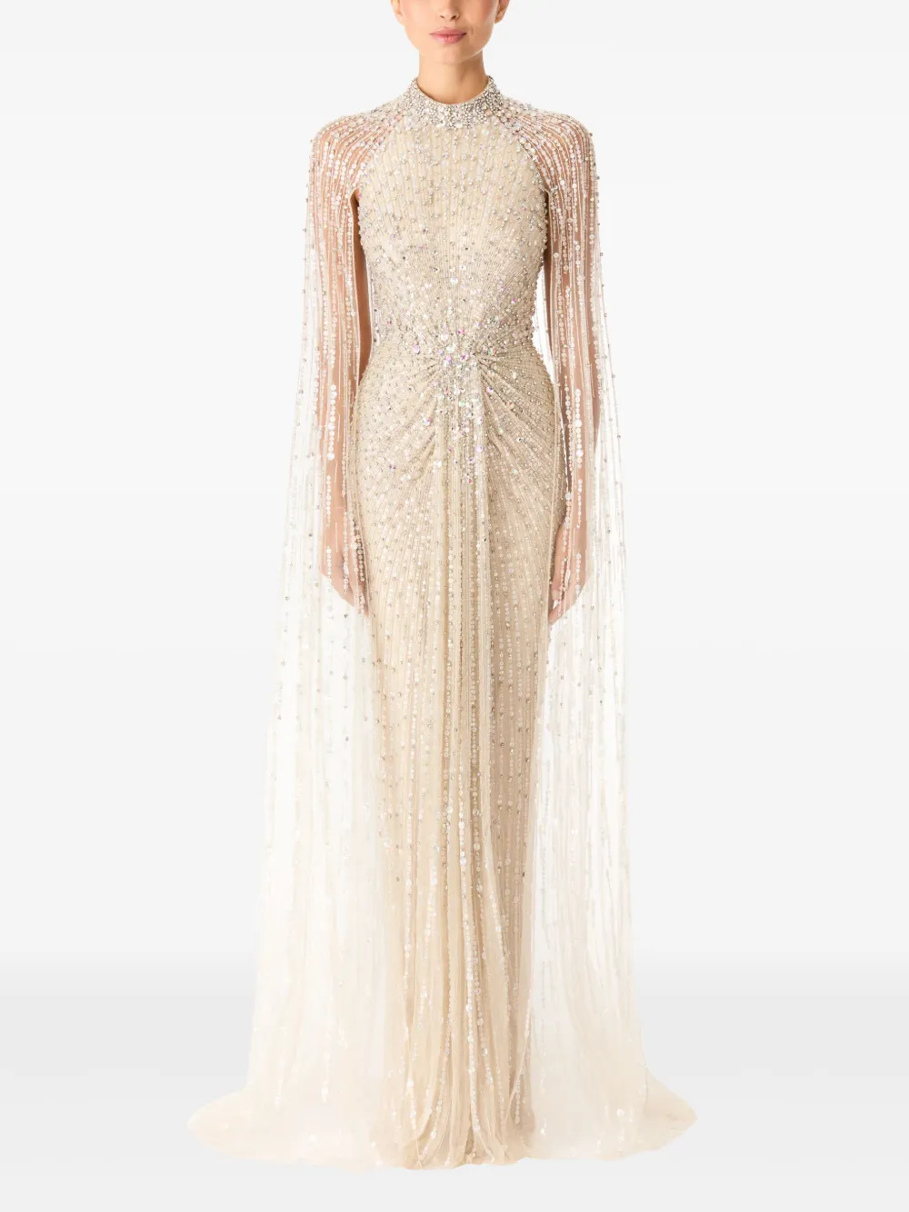 Jenny Packham Cairo avondjurk - Beige