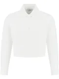 Aspesi Kids cropped shirt - White