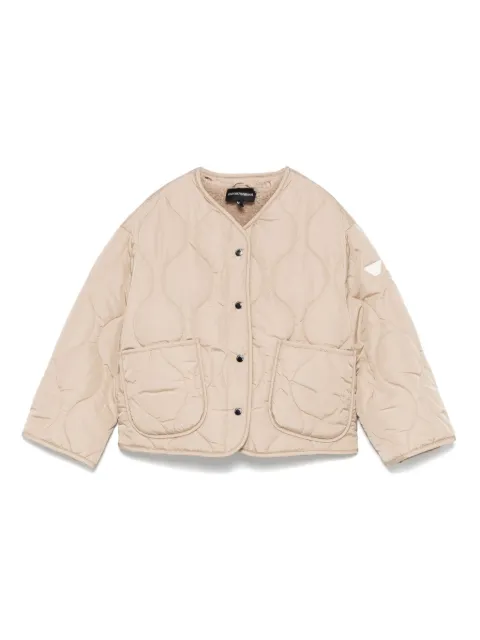 Emporio Armani Kids جاكيت منفوخ مبطن