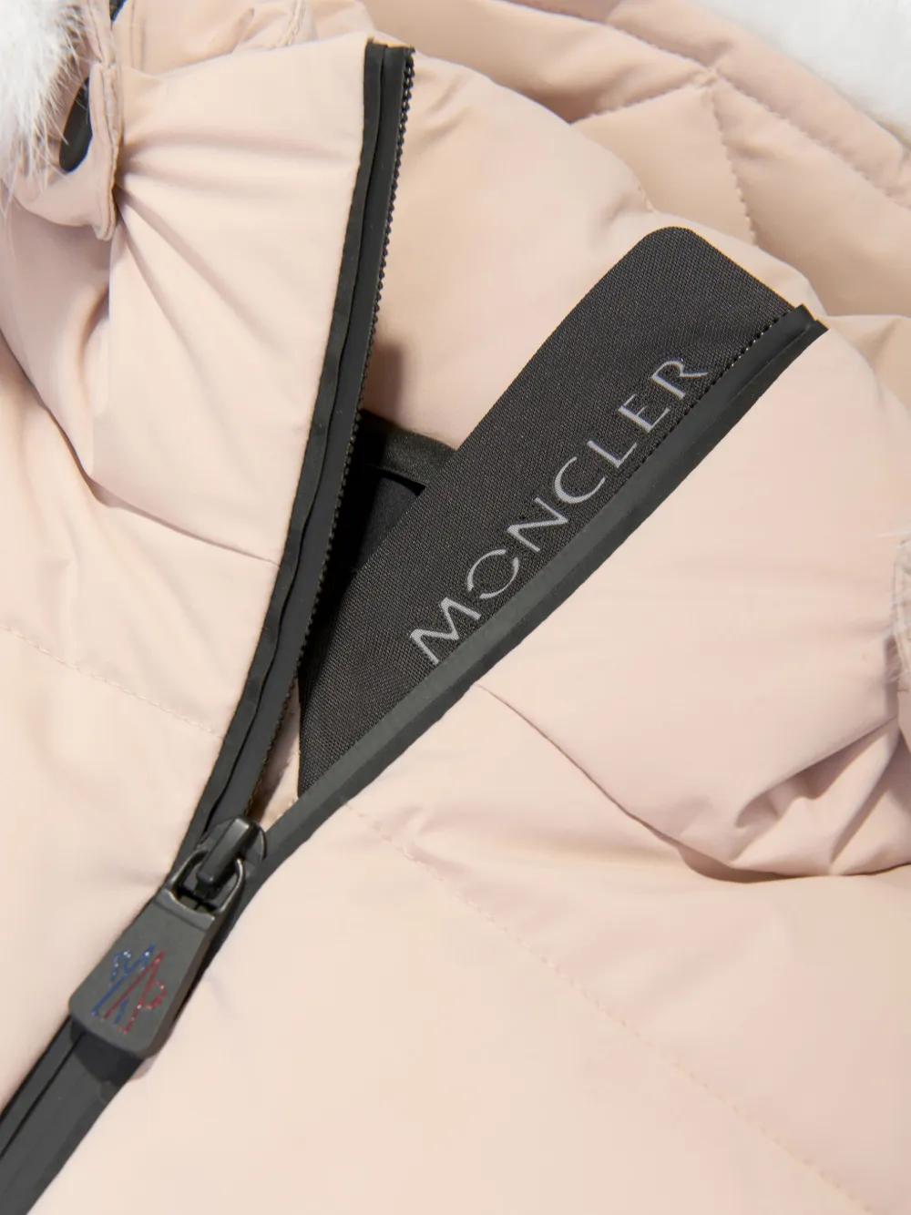 Moncler Enfant New Guyane donsjack Roze