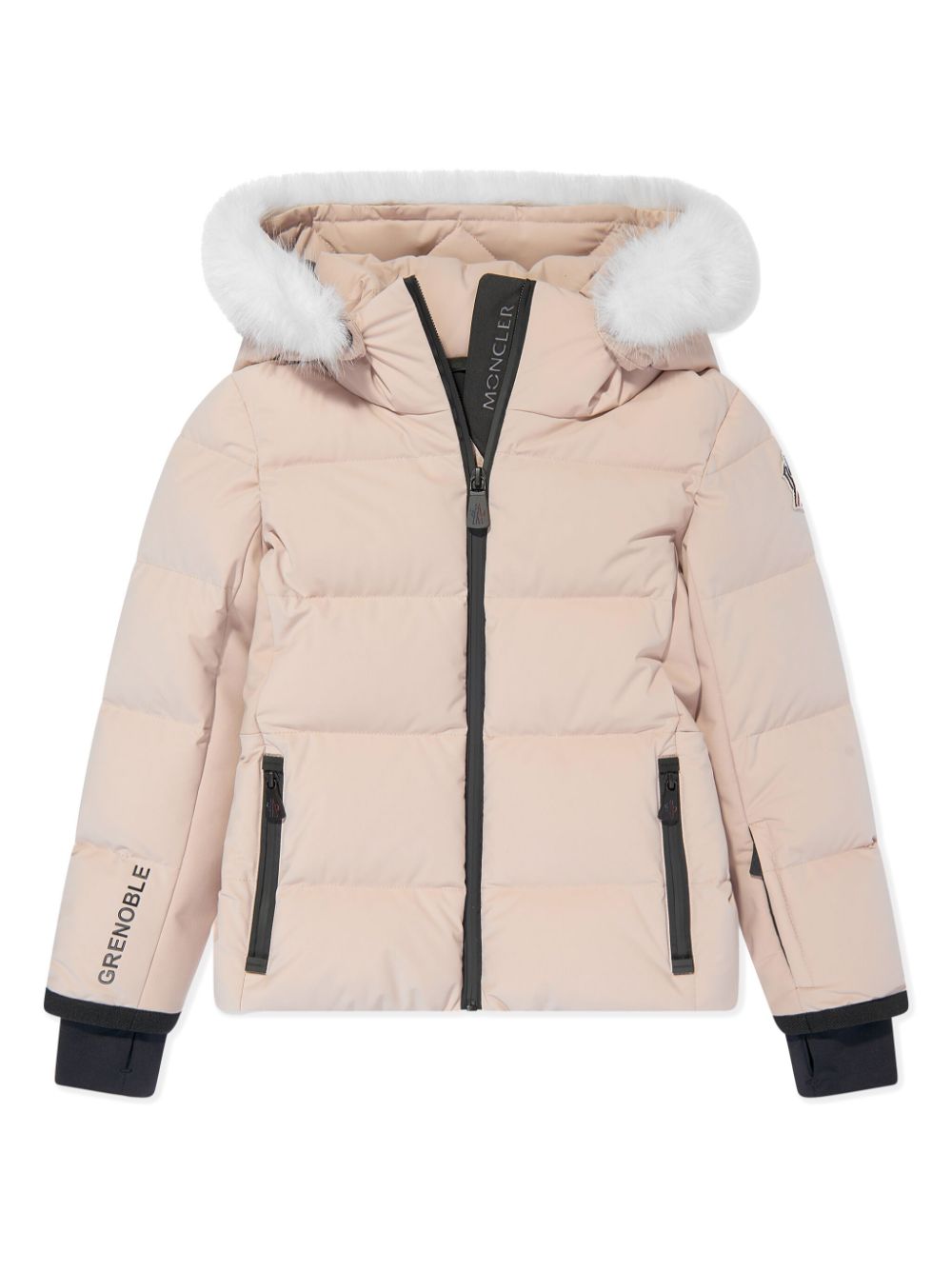 Moncler Enfant New Guyane donsjack Roze