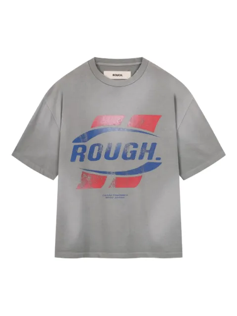 ROUGH. Camiseta com estampa de logo