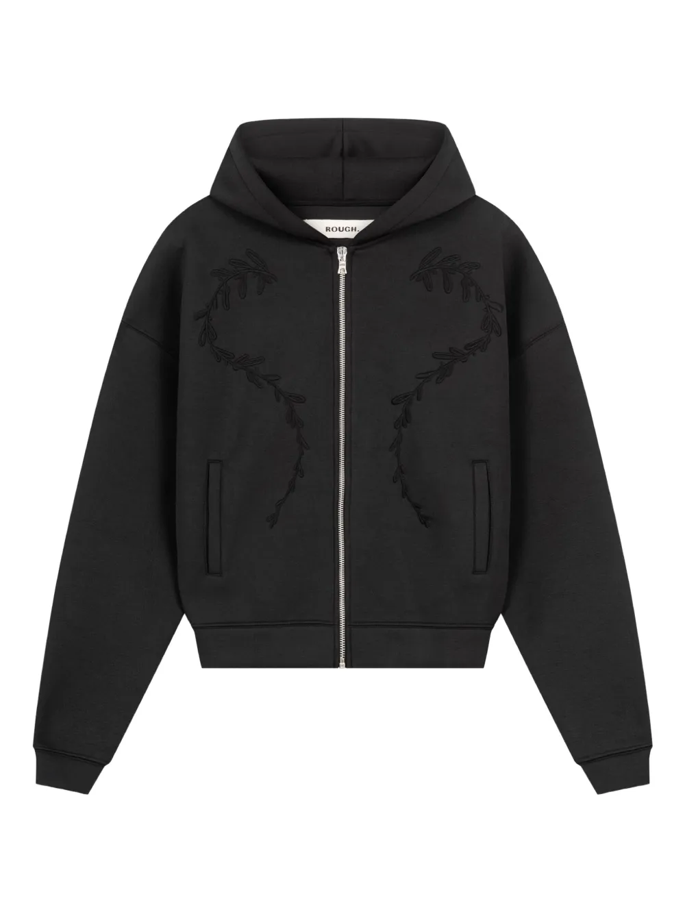 zip-up hoodie