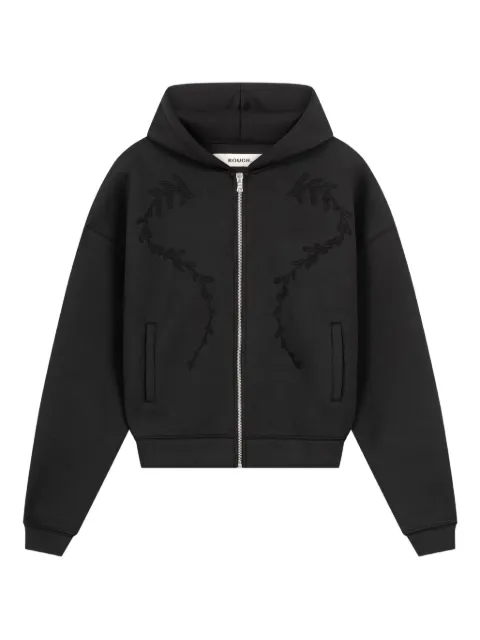 ROUGH. hoodie con cierre