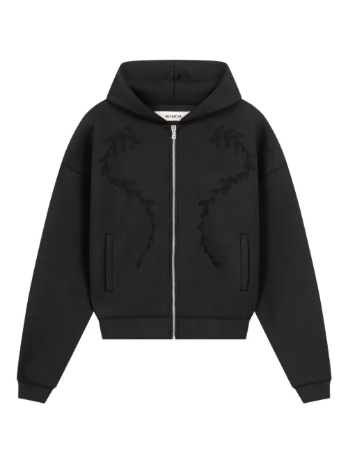 Hoodie à fermeture zippée - ROUGH. - Modalova