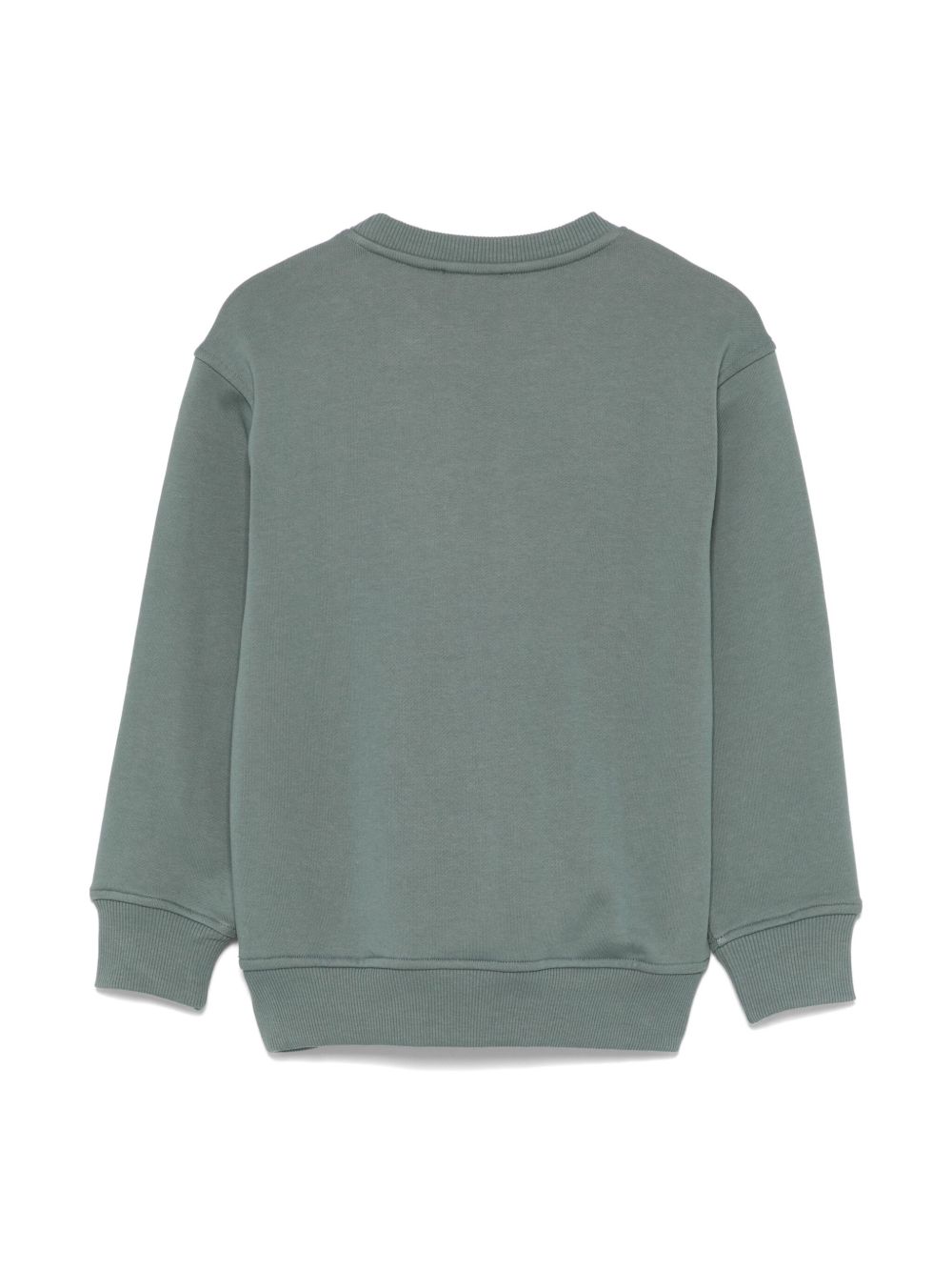 Emporio Armani Kids logo-embossed sweatshirt - Groen