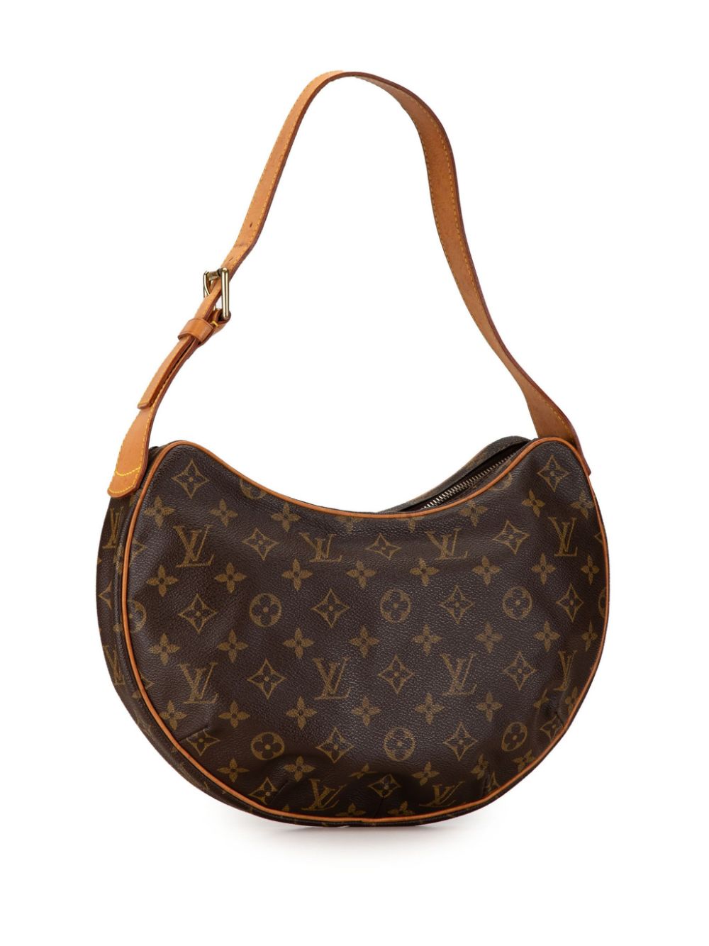 Louis Vuitton Pre-Owned 2003 Monogram Croissant MM hobo bag - Bruin