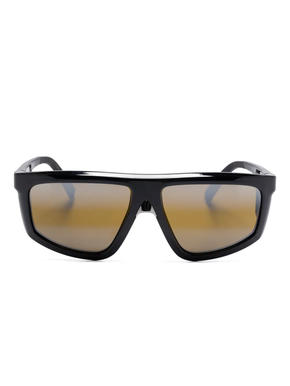 Vuarnet rectangle-frame sunglasses | Black | Image 1