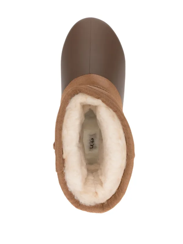 UGG Mini Classic Pumped Molded Boots | Brown | FARFETCH
