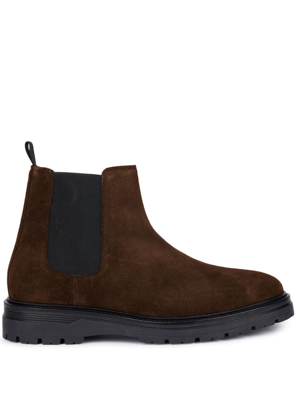 Boggi Milano suede boots Brown