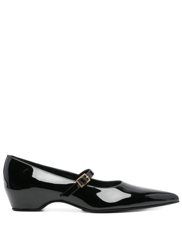 Khaite Sybil Ballet Flats in Black