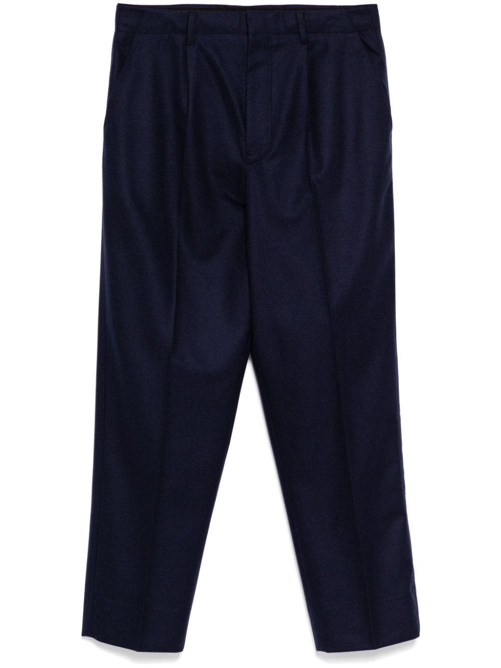 Zegna tapered-leg trousers - Blue