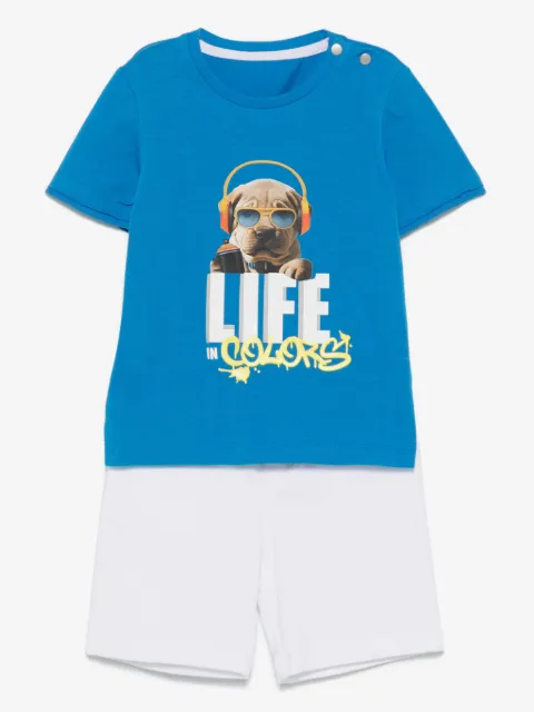 Lapin House set de shorts texturizados
