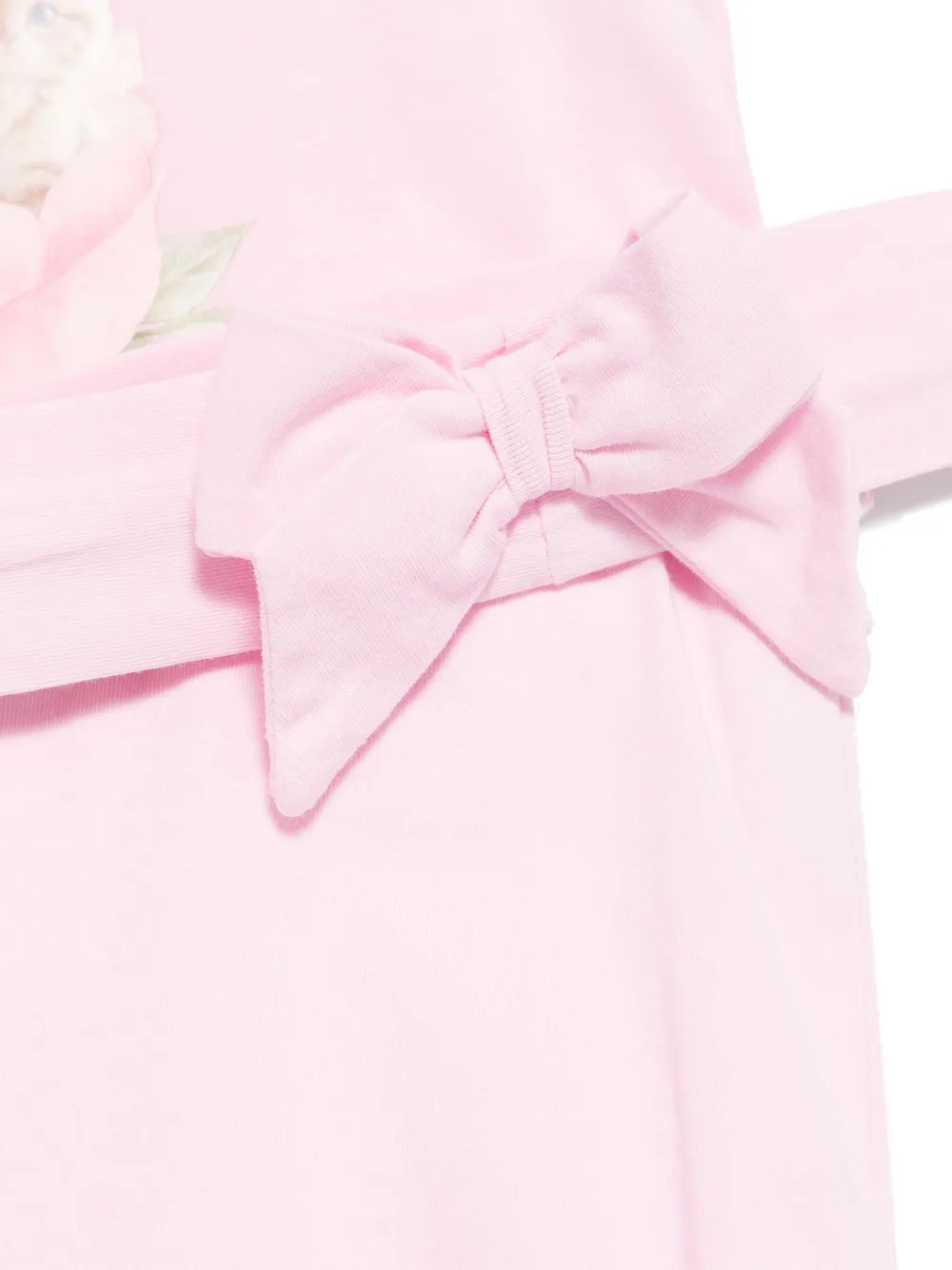 Lapin House Babypakje met kattenprint Roze