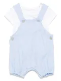 Lapin House herringbone romper - Blue