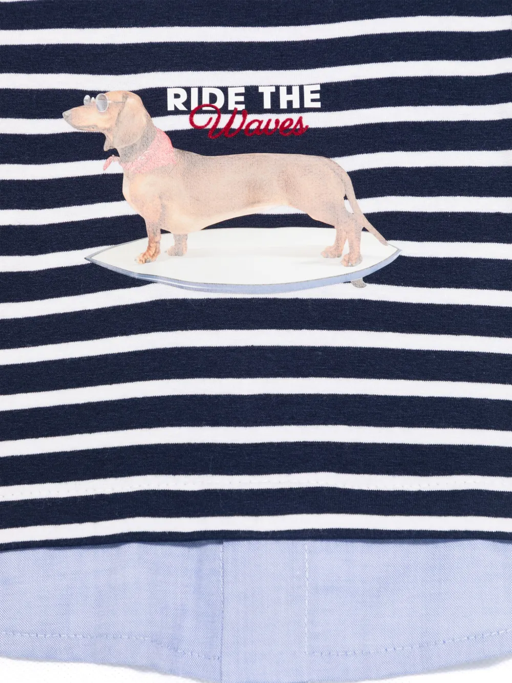 Lapin House Gestreepte romper Blauw